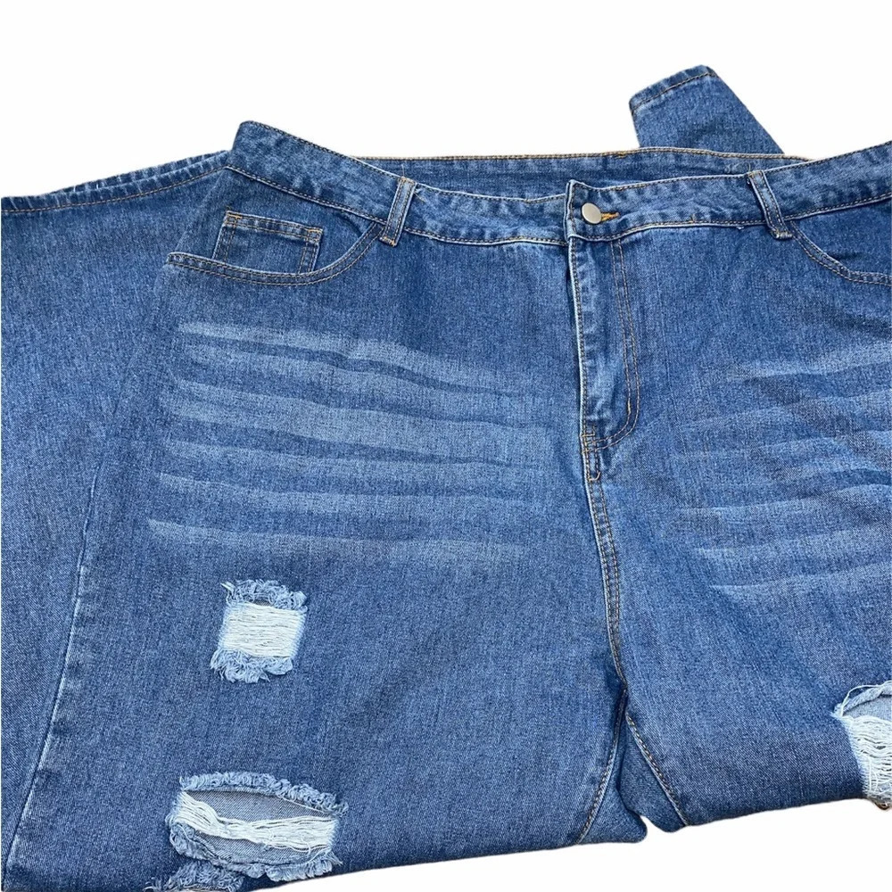 Shein distressed jeans size 4XL